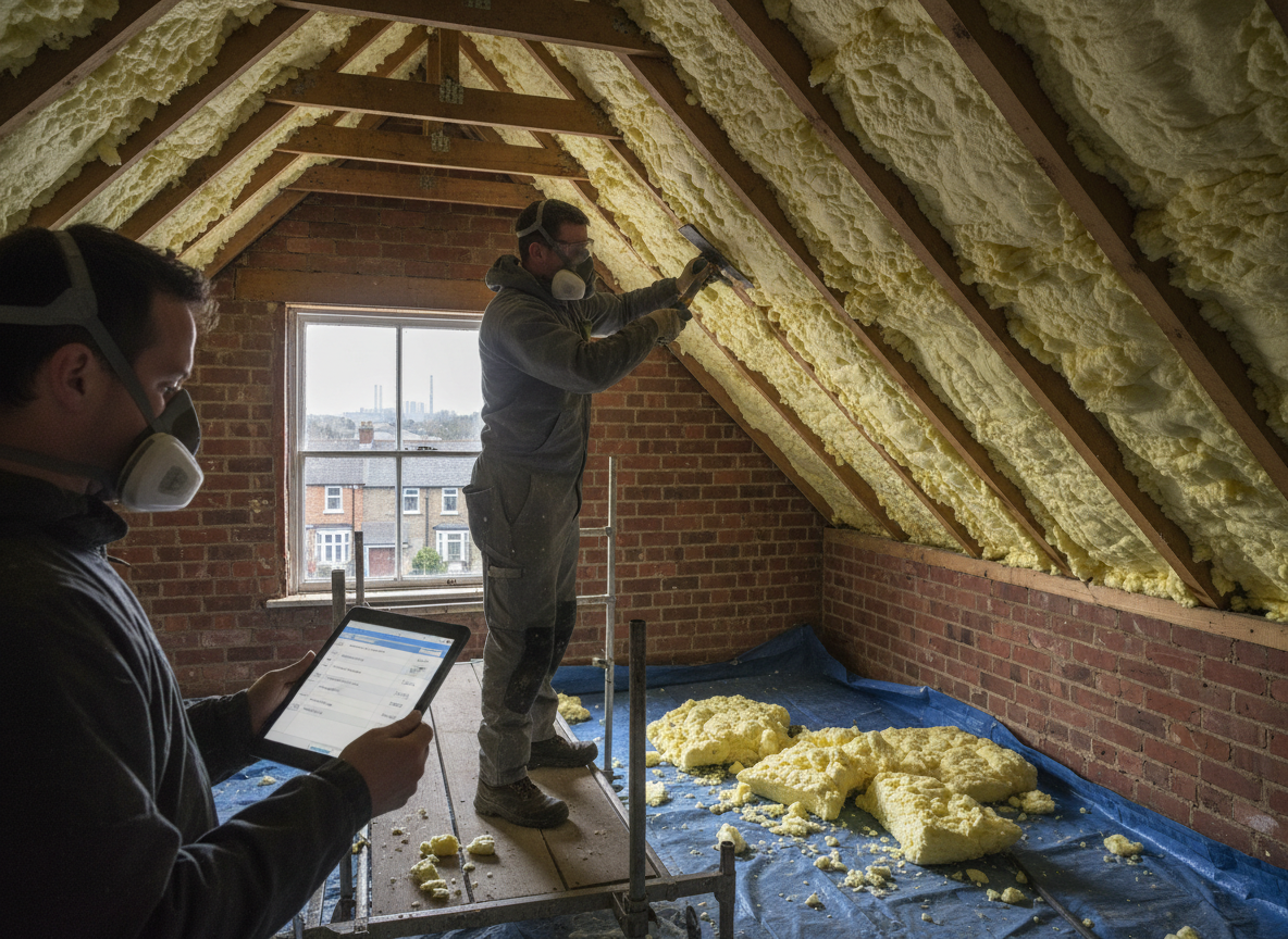 Understanding the Costs of Spray Foam Removal in Scunthorpe