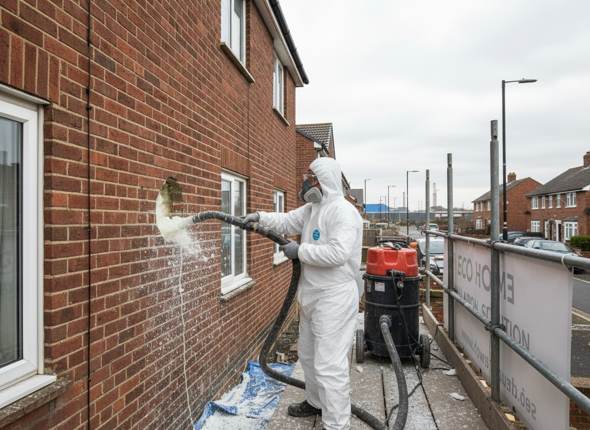 Cavity Wall Spray Foam Removal in Scunthorpe, North Lincolnshire