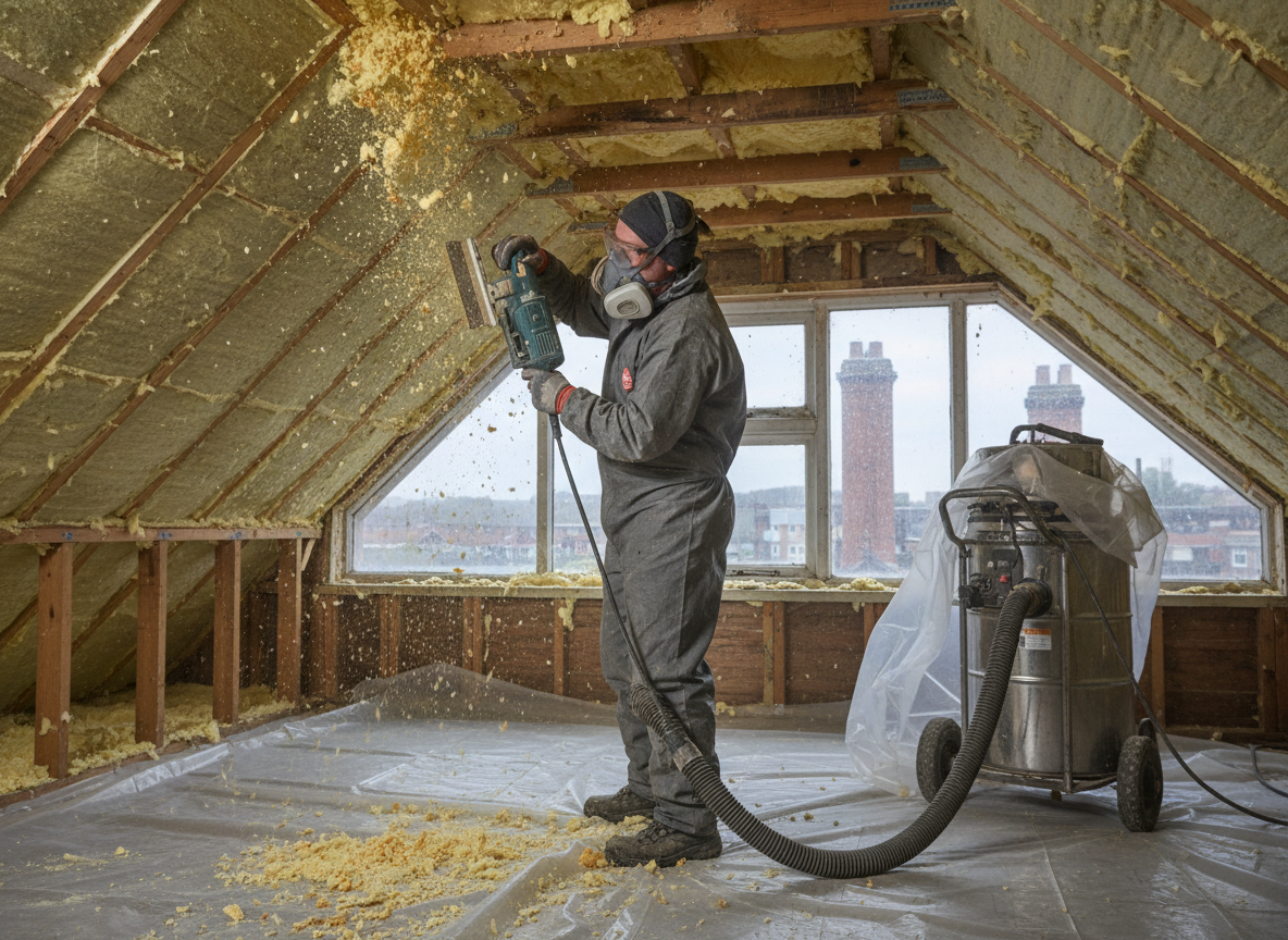 Spray Foam Removal in Epworth